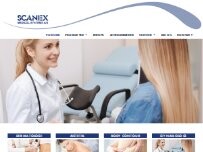 Website Screenshot SCANEX MEDICAL SYSTEMS A/S