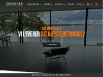 Website Screenshot Caemento A/S