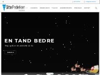 Website Screenshot Klinisk tandtekniker Gitte Frederiksen