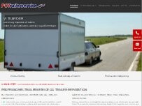 Website Screenshot PC Trailerservice v/Poul Johansen