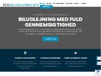 Website Screenshot Eco biludlejning ApS