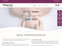 Website Screenshot Wellness 4 You v/Ellen-Mari Laursen