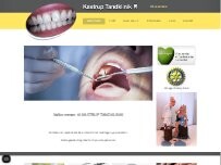 Website Screenshot Kastrup Tandklinik ApS