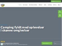 Website Screenshot Broager Strand Camping