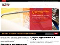 Website Screenshot Thomsen Fredericia ApS