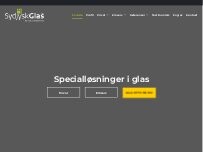 Website Screenshot Sydjysk Glas ApS