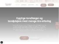Website Screenshot Tandlæge Gitte Bang ApS