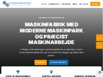 Website Screenshot JH Maskinteknik ApS