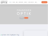 Website Screenshot LISE FRANDSEN ApS