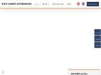 Website Screenshot RAFN-LARSEN AUTOMOBILER ApS