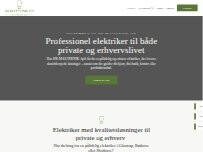 Website Screenshot DK M-ELTEKNIK ApS