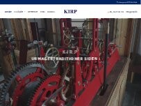 Website Screenshot Kirptime ApS