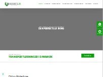 Website Screenshot Godshotel Distribution A/S