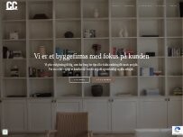 Website Screenshot CC Gruppen A/S