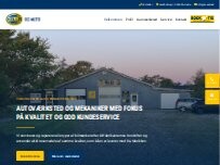 Website Screenshot BC Auto v/Bo Mohr Christensen