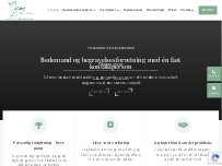 Website Screenshot Jelling Bedemand v/Jette Holmgaard