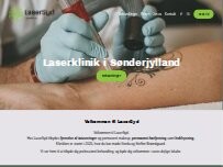 Website Screenshot LaserSyd