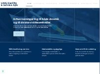 Website Screenshot UNIQ Facility & Service ApS