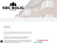 Website Screenshot KBC Bolig I/S