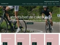 Website Screenshot Mosquito Cykelcenter Lystrup