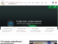 Website Screenshot Bente Schmidt-Sørensen - Malermester ApS