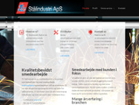 TC Stålindustri ApS website screenshot