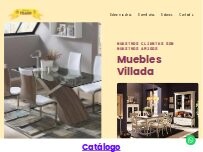 Website Screenshot Muebles Villada