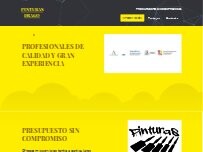 Website Screenshot PINTURAS DRAGO