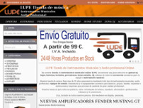 LUPE website screenshot