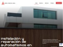 Website Screenshot Puertas Automáticas Murcia