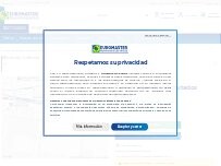 Website Screenshot Euromaster Recauchutados Duero