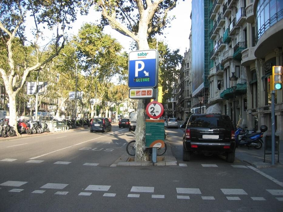 Images Parking Saba Bamsa Passeig de Gràcia Jardins S. Espriu