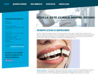 SEVILLA ESTE CLÍNICA DENTAL SESDENT website screenshot