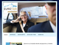 Eurotaxi Alicante website screenshot