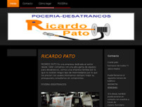 Poceria - Desatrancos Ricardo Pato website screenshot