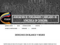 ASOCIACION DE PENSIONADOS Y JUBILADOS DE VENEZUELA website screenshot