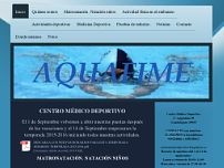 Screenshot for www.aquafime.es