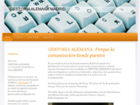 Gestoria Alemana website screenshot