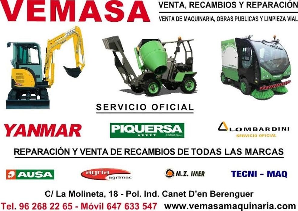 Images Vemasa - Venta de maquinaria Sagunto, sl