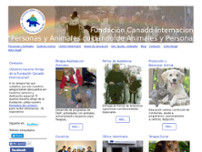 Fundación Canadd Internacional website screenshot