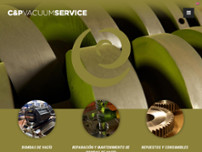 C&P VACUUM SERVICE website screenshot