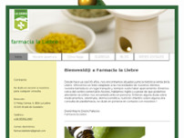 Screenshot for http://www.farmacialaliebre.com