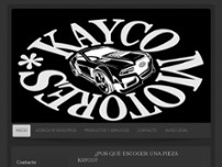 KAYCO MOTORES website screenshot