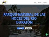 Website Screenshot Piraguas Duratón Andatura