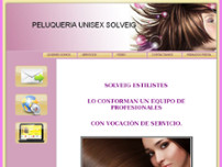 Solveig Estilistas website screenshot