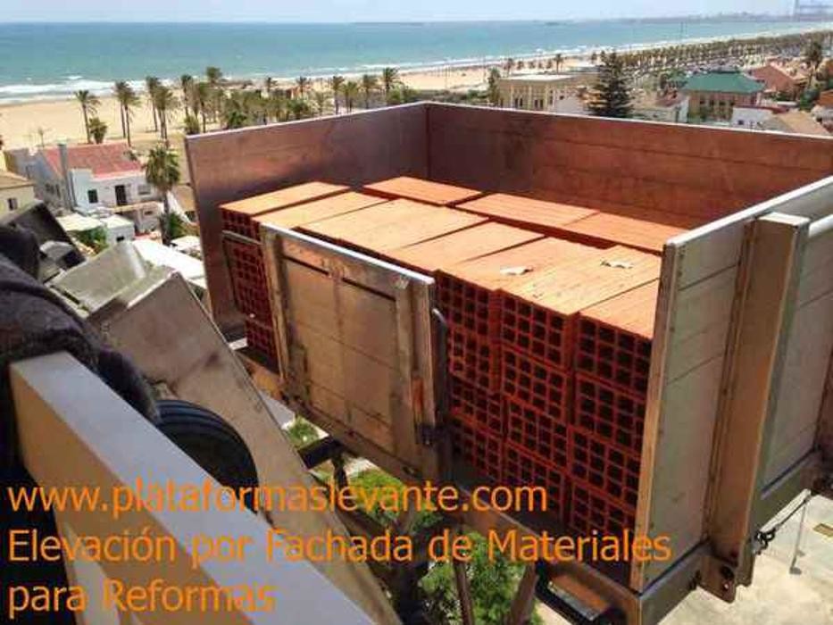 Images Plataformas Levante - Elevación por fachada de Materiales, Mobiliario y Grúas para Mudanzas