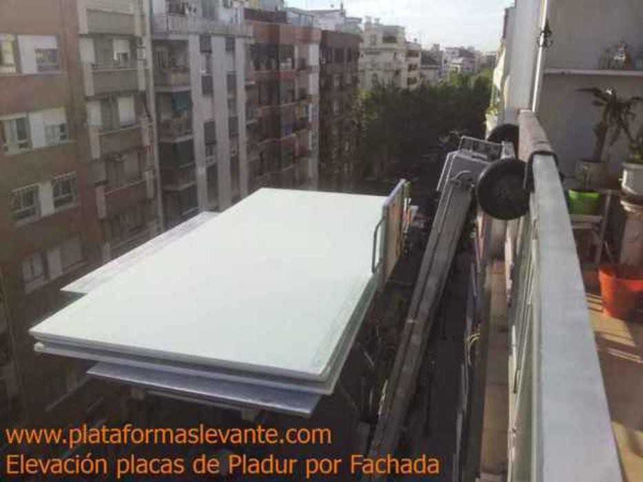 Images Plataformas Levante - Elevación por fachada de Materiales, Mobiliario y Grúas para Mudanzas
