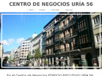 CENTRO DE NEGOCIOS URÍA 56 website screenshot