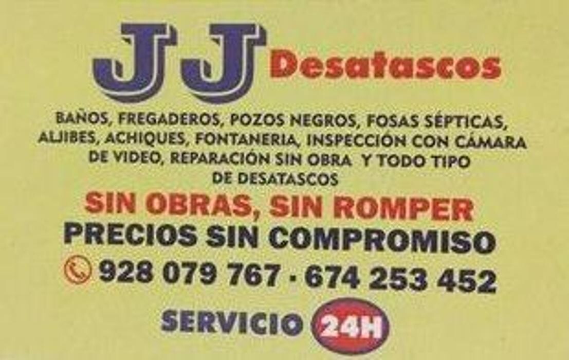 Images Desatascos en las palmas JJ