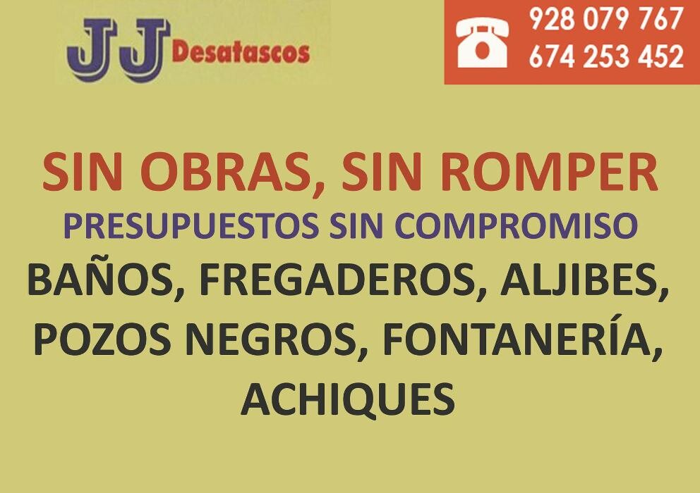 Images Desatascos en las palmas JJ